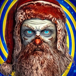 Smiling-X Scary Santa Enjoy