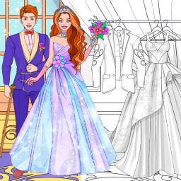 Coloring Dress Up Enjoy