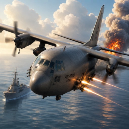 Drone Strike: Gunship War Game