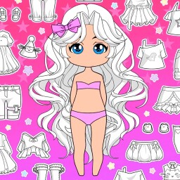 Chibi Coloring Dress Up Enjoy