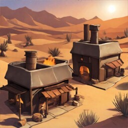 Idle Desert City Enjoy